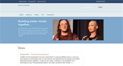 Desktop Screenshot of opencog.org